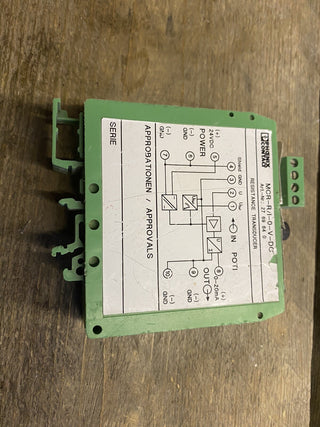 Phoenix Contact Widerstandswandler MCR-R/I-0-V-DC (Art.-Nr. 2769640)4