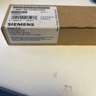 Siemens Simatic Frontstecker S7-300 6ES7392-1AM00-0AA0 Connector E-Stand 011