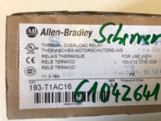 Allen-Bradley 193-T1AC16 Motorschutzrelais – OVP & NEU0
