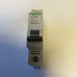 Multi 9 OEM LS-Schalter C60H-DC 1-polig 40A C-Char. 250V-DC UL10770