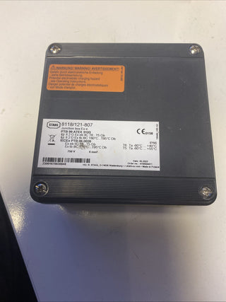 STAHL 8118/112-099 Ex-Klemmenkasten – Neu & Unbenutzt, ATEX-Zertifiziert1