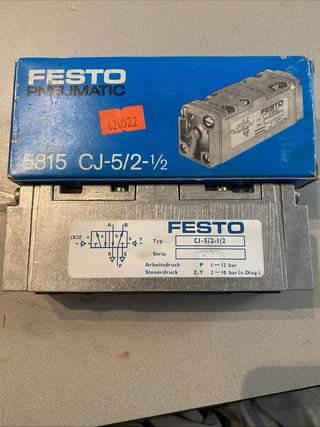 NEU Festo CJ-5/2-1/2 Pneumatikventil 5815 Impulsventil G1/2