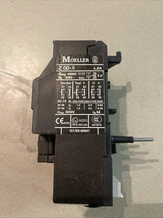 Eaton Moeller Z00-6 Motorschutzrelais 4-6A (NEU / OVP)