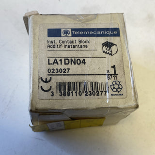 Telemecanique LA1DN04 Hilfsschalterblock – TeSys D – 4 Öffner (4 NC) – NEU1