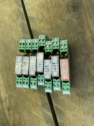 7x Phoenix Contact EMG 10-REL/KSR-G 24/1-LC Interface Relais 24V dc, 1-poliger3