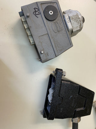 2x Harting Industrie-Steckverbinder Schwere Rechteckstecker Universal – Gebrauch1
