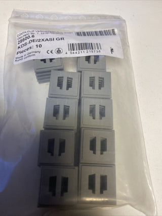 CONTA-CLIP KDS-DE/2XASI Dichtelement klein grau neu0