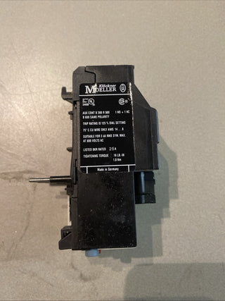 Klöckner Moeller Z00-0,24 Motorschutzrelais Überlastrelais 0,16-0,24A NEU & OVP