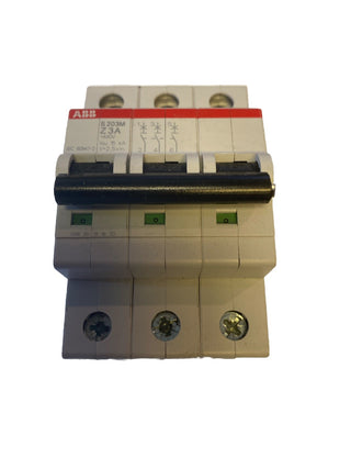 ABB S203M-Z3 Sicherungsautomat 3-polig 3A Z-Char. 10kA 2CDS273001R03181