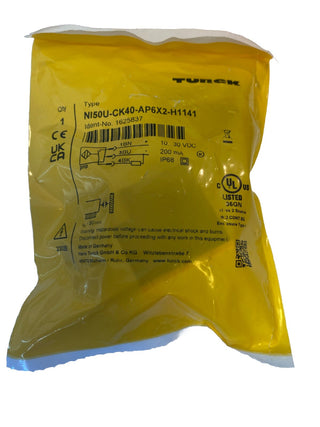 Turck NI50U-CK40-AP6X2-H1141 Induktiver Sensor Näherungssensor 14701280