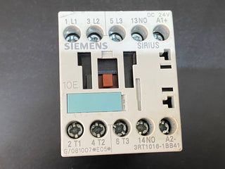 Siemens SIRIUS Leistungsschütz 3RT1016-1BB41 | 4kW | 24V DC | Baugröße S000