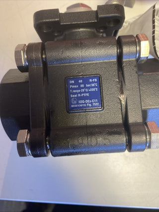 ECON Kugelhahn 7522FS – 1 1/2" NPT – Fire-Safe Stahl – Class 6002
