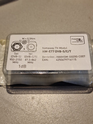 4xHOMEWAY Multifunktionsdose UP 0slot 2SAT/TV HAXHSM-G0200-C007#50