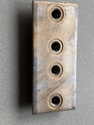 23x Parker APDA1X Doppel-Anschweißplatte Gr. 1 DIN 3015 – Neu (Sonstige)2