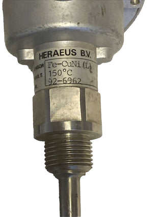 Heraeus Fe-CuNi (Typ L) Thermoelement Temperaturfühler Temperatursonde Gebraucht3