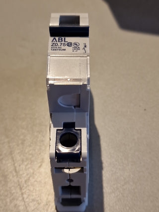 ABL Sursum 1Z075UM Leitungsschutzschalter 0,75A 277VAC neu0