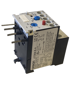 Omron J7TKN-B-4 Motorschutzrelais Überlastrelais 2,7-4,0A J7KN 3-polig Gebraucht3