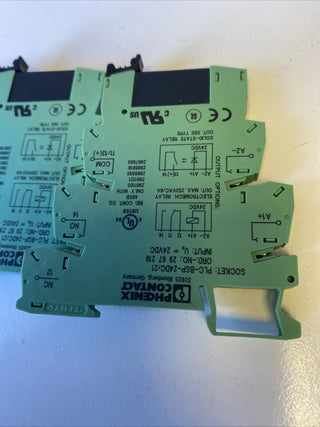 3x Phoenix Contact PLC-BSP- 24DC/21 PLC-Grundklemme 2967219 Federzug NEU o.OVP4