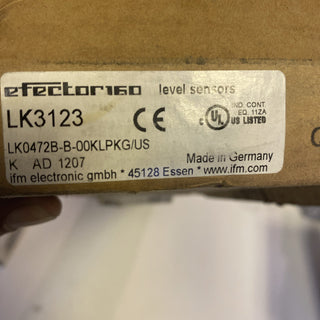 IFM LK3123 efector Füllstandsensor Level sensor1