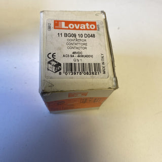 Lovato 11BG0910D048 Minischütz / Kleinschütz – 48V DC – NEU & OVP4