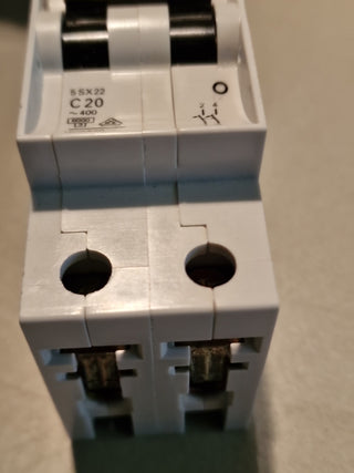 Siemens 5SX22 C20 Leitungsschutzschalter | Sicherungsautomat | 2-polig | 20A3