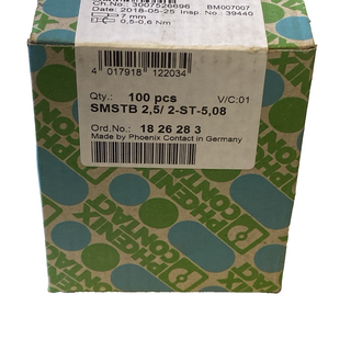 100x Phoenix Contact 1826283 Leiterplattenstecker SMSTB 2,5/ 2-ST-5,08 – NEU