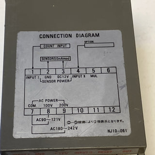 Hengstler Schraubentachometer Typ E516-14S | Tachometer 4-stellig | Gebraucht