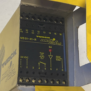 Turck Störmeldezentrale MS51-41-R/S170 Multisafe Sicherheitsrelais 24VDC Neu2