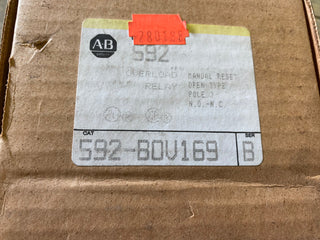 Allen Bradley 592-BOV169 Überlastrelais NEMA Sz 1 40A 3-polig 600V – NEU1