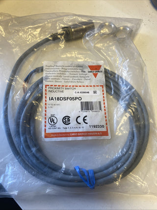 CARLO GAVAZZI IA18DSF05PO PROXIMITY SWITCH New1