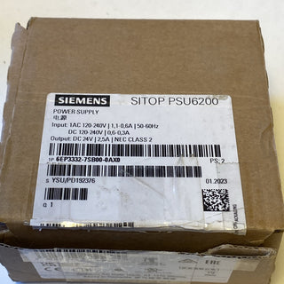 Siemens 6EP3332-7SB00-0AX0 LOGO! Power Stromversorgung 24V 2.5A 60W SPS PLC3