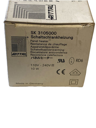 Rittal SK 3105.000 Schaltschrankheizung 10W 110-240V AC/DC - NEU & OVP0