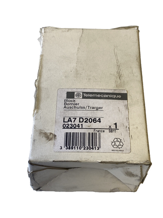 Telemecanique LA7D2064 Anschlussblock für TeSys LRD – NEU & OVP0
