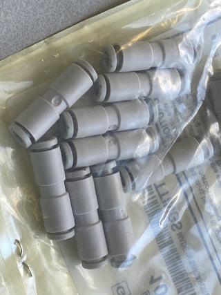 10X KQ2H04-00A Steckverbindung, gerade, Ø 4 mm    Ø 4 mm1
