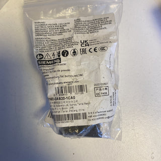 3x Siemens 3SU1100-0AB20-1CA0 SIRIUS ACT Drucktaster rot – Neu ohne OVP0