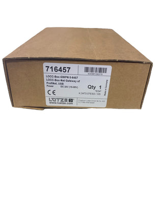 Lütze 716457 LOCC-Box-GWPN 0-6457 Gateway PROFINET-IO USB Lastüberwachung NEU2