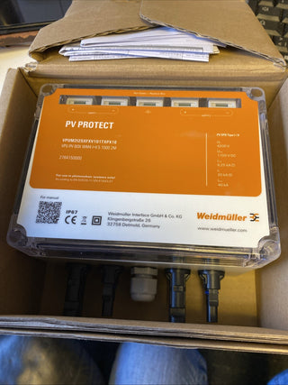 Weidmüller PV-Generatoranschlusskasten VPUM2I2SXFXV1O1TXPX10 – NEU & OVP3