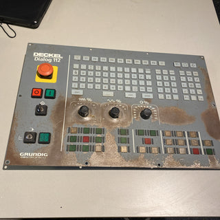 DMG DECKEL MAHO Dialog 112 Tastatur   Bedienfeld DMC 100V 70V 50V D112 RAFI4