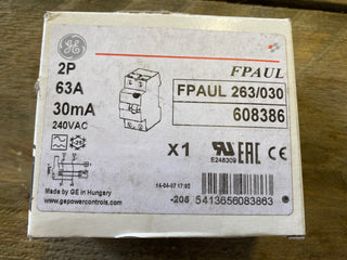 GE ElfaPlus FI-Schutzschalter FPAUL 263/030 – NEU & OVP0