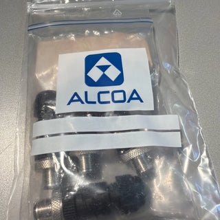 4X 11585 RSC 4/9 Stecker M12 PIN: 4 männlich Code A- /  IP67 LUMBER3