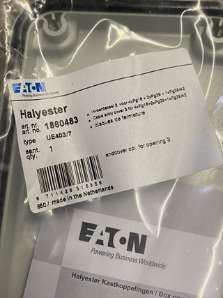 Eaton Halyester Invoerdeksel / Kabeleinführung UE403/7 (1860483) – NEU1