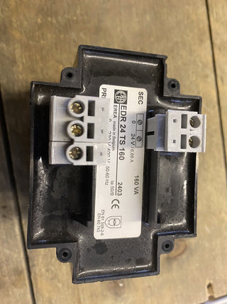 EREA EDR 24TS160 Einphasen-Sicherheitstransformator | 160VA | 230/400V auf 24V |1