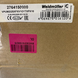 Weidmüller PV-Generatoranschlusskasten VPUM2I2SXFXV1O1TXPX10 – NEU & OVP0