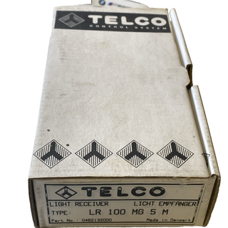 Telco Sensors LR 100 MG 5 M Lichtschranken Empfänger M12 5m Kabel NEU OVP