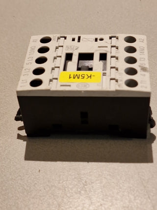 Moeller DILM7-10 Leistungsschütz 3-polig 24V DC 3kW 7A 1NO 276565 Gebraucht3
