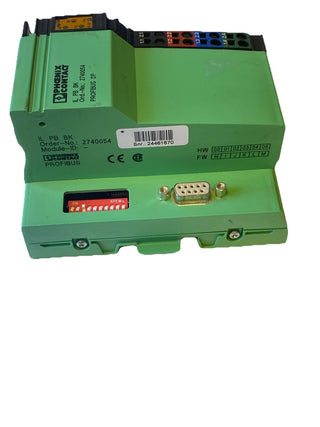 Phoenix Contact IL PB BK Buskoppler PROFIBUS DP | P/N: 2740054 | Gebraucht1