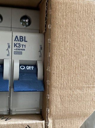 ABL Sursum K3T1 Leitungsschutzschalter 1P 3A 230/400V neu0