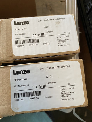 Lenze i550 Power Unit – i5DAE222F10010 (NEU)2