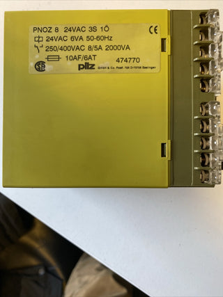 Pilz PNOZ 8 Sicherheitsschaltgerät – 24V AC – Id.-Nr. 4747705