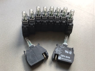 10X Telemecanique ZBV B44 LED- Modul3